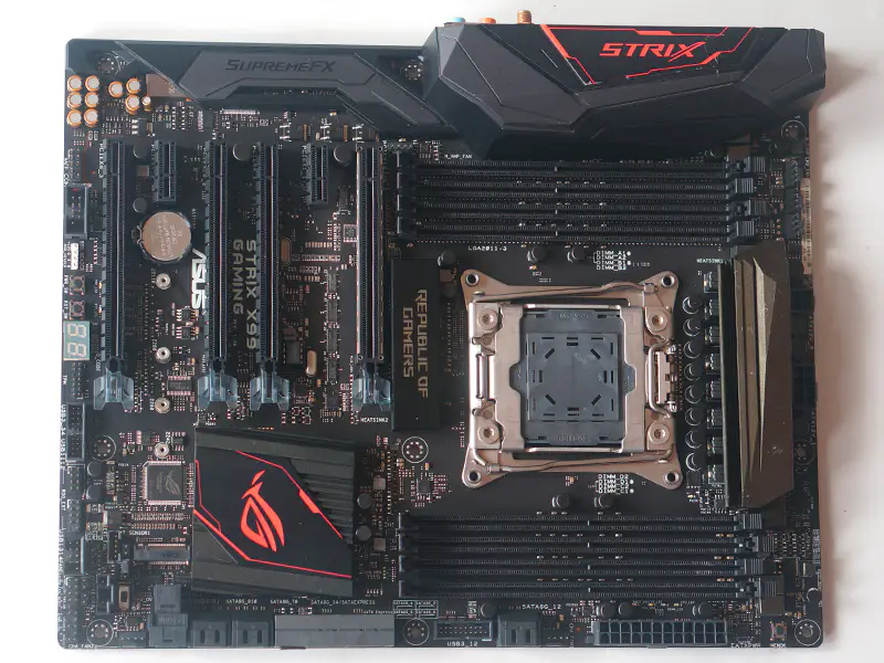 Asus ROG STRIX X99 GAMING Μητρική πλακέτα επιτραπέζιας X99 Socket LGA 2011-V3 i7 X DDR4 128G ATX